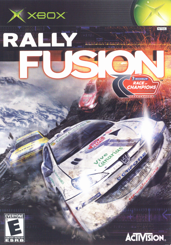 Rally Fusion: Race of Champions box art for Xbox